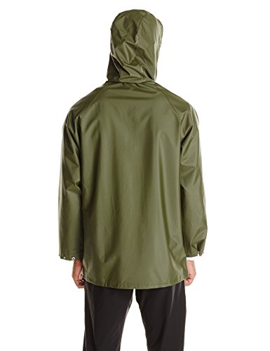 Helly Hansen Workwear Men’s Mandal Rain Jacket, Army Green, Large ...